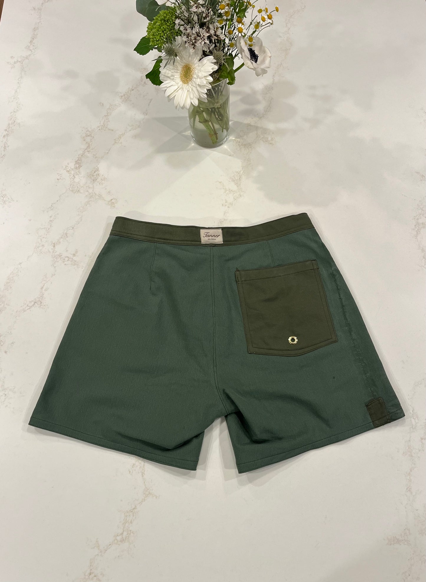 Utility Short Vintage Cotton Sateen